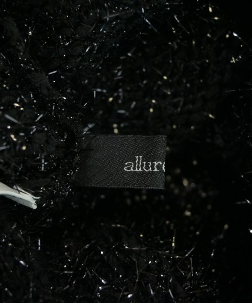 allureville（アルアバイル）ベスト/ノースリーブ 黒 サイズ:2(M位) レディース/2200719040207