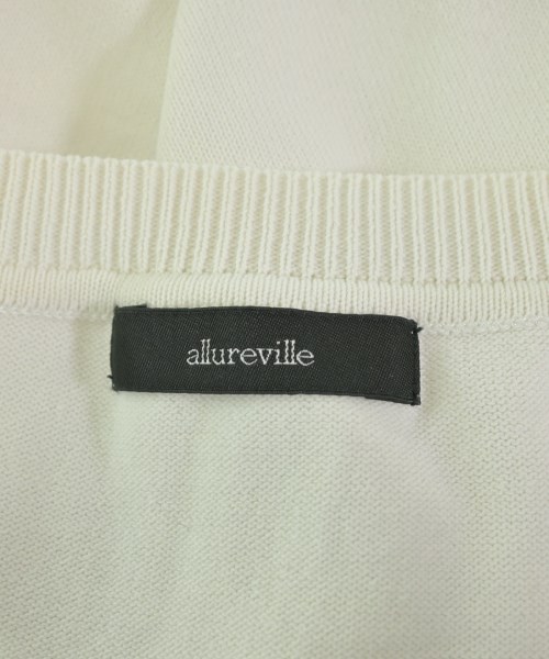allureville（アルアバイル）ベスト/ノースリーブ 白 サイズ:2(M位) レディース/2200722221037