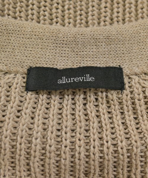 allureville（アルアバイル）カーディガン ベージュ サイズ:2(M位) レディース/2200726467080