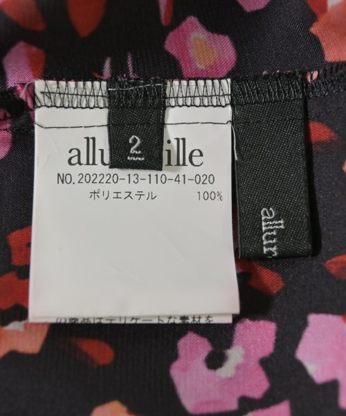 allureville（アルアバイル）ブラウス 黒 サイズ:2(M位) レディース/2200706810059