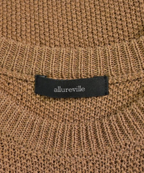 allureville（アルアバイル）ニット・セーター 茶 サイズ:2(M位) レディース/2200728795013