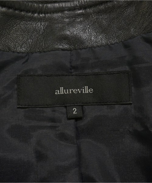 allureville（アルアバイル）ブルゾン 黒 サイズ:2(M位) レディース/2200729012089