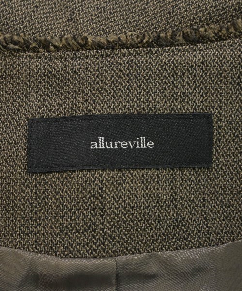 allureville（アルアバイル）ワンピース 茶 サイズ:2(M位) レディース/2200678401231