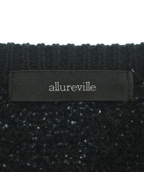 allureville（アルアバイル）カーディガン 黒 サイズ:2(M位) レディース/2200675967242