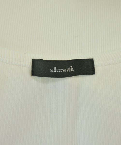 allureville（アルアバイル）タンクトップ 白 サイズ:2(M位) レディース/2200689463051