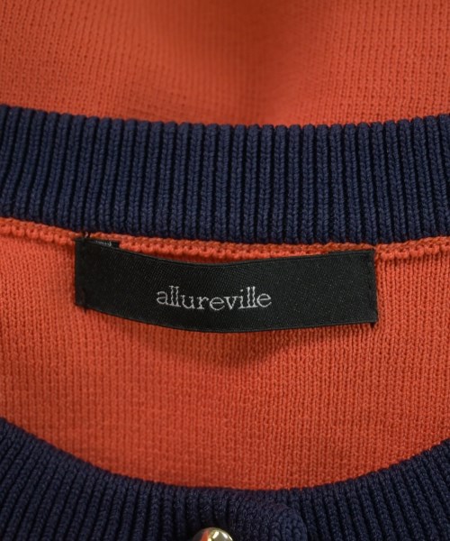 allureville（アルアバイル）カーディガン オレンジ サイズ:2(M位) レディース/2200684088013
