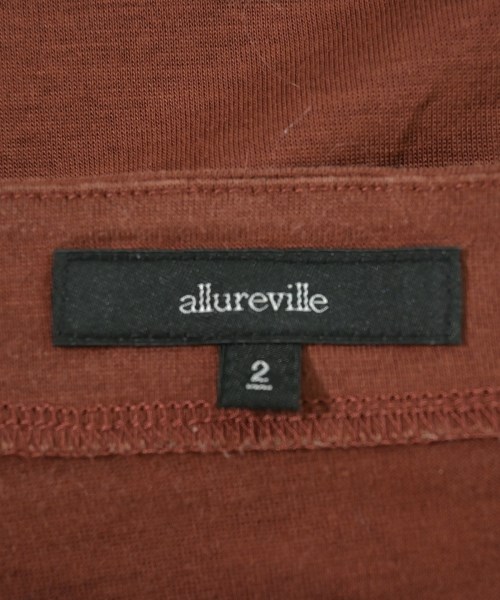 allureville（アルアバイル）Tシャツ・カットソー 茶 サイズ:2(M位) レディース/2200689448010
