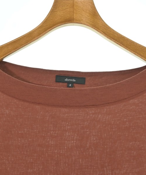 allureville（アルアバイル）Tシャツ・カットソー 茶 サイズ:2(M位) レディース/2200689448010
