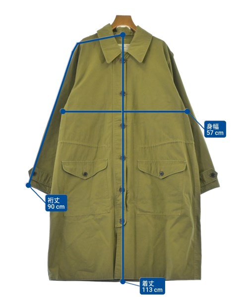 chimala（チマラ）トレンチコート カーキ サイズ:M レディース/2200637311021