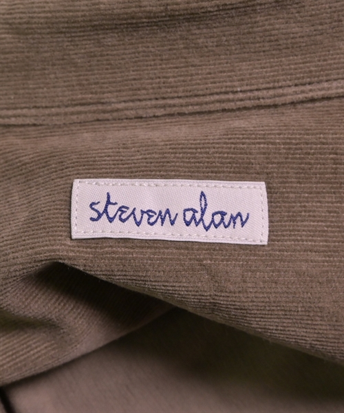 steven alan（スティーブンアラン）カジュアルシャツ 茶 サイズ:F 