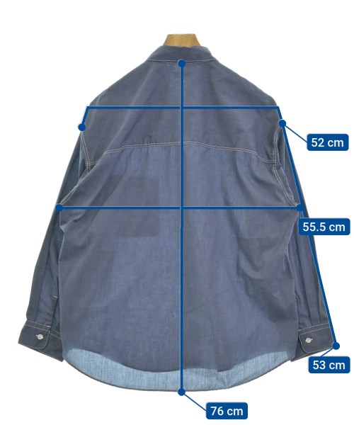 steven alan（スティーブンアラン）カジュアルシャツ 青 サイズ:S メンズ/2200512391032