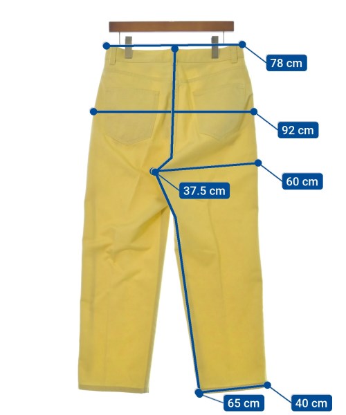 steven alan（スティーブンアラン）スラックス 黄 サイズ:M メンズ/2200483012059