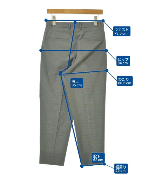 steven alan（スティーブンアラン）スラックス グレー サイズ:S メンズ/2200559247033