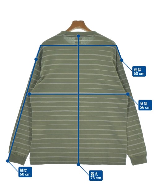 steven alan（スティーブンアラン）Tシャツ・カットソー カーキ サイズ:XL メンズ/2200636003088