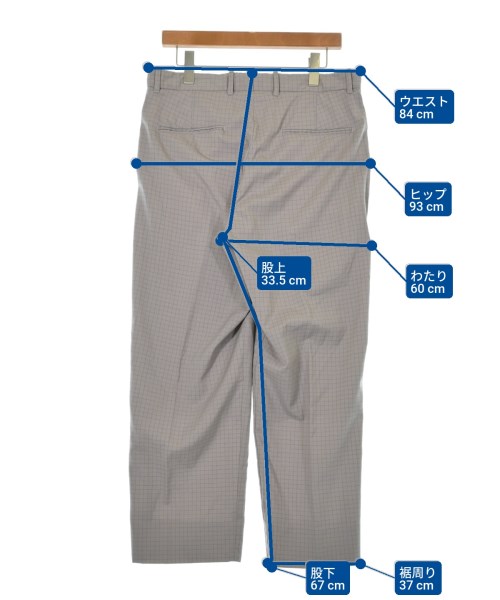 steven alan（スティーブンアラン）スラックス グレー サイズ:L メンズ/2200636003101