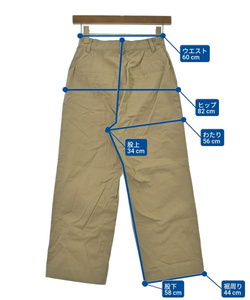 steven alan（スティーブンアラン）チノパン ベージュ サイズ:S レディース/2200636109087