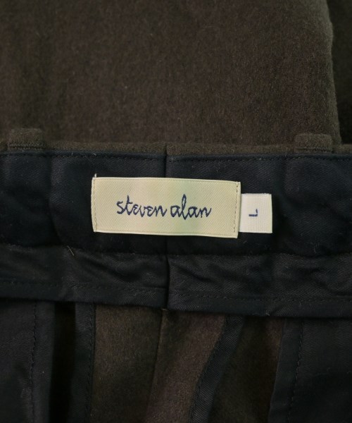 steven alan（スティーブンアラン）スラックス 茶 サイズ:L メンズ/2200621962062