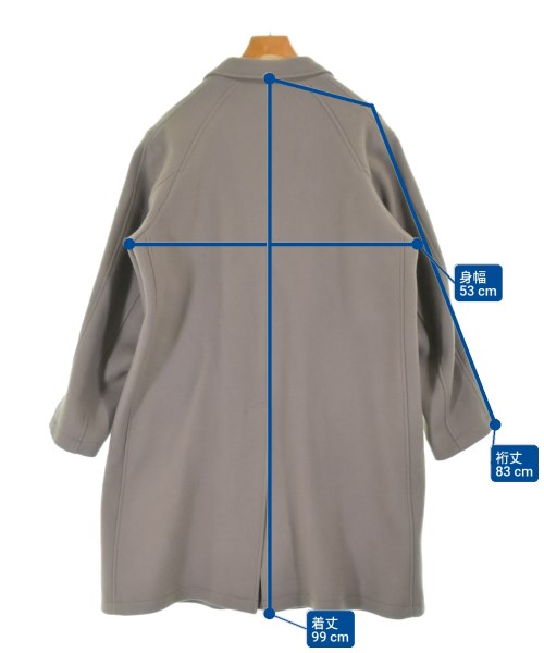 steven alan（スティーブンアラン）チェスターコート 茶 サイズ:S メンズ/2200637774017