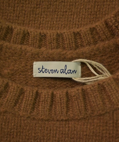 steven alan（スティーブンアラン）ニット・セーター 茶 サイズ:S レディース/2200624616153
