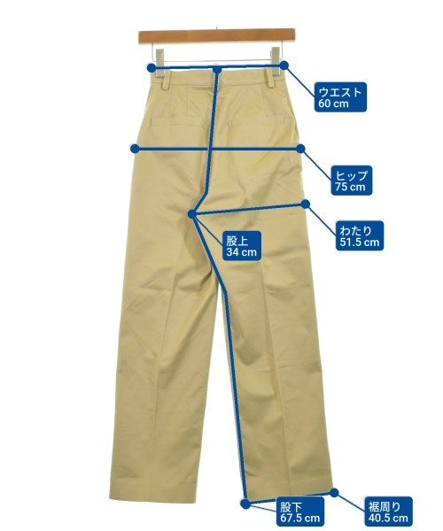 steven alan（スティーブンアラン）チノパン ベージュ サイズ:XS レディース/2200639955025