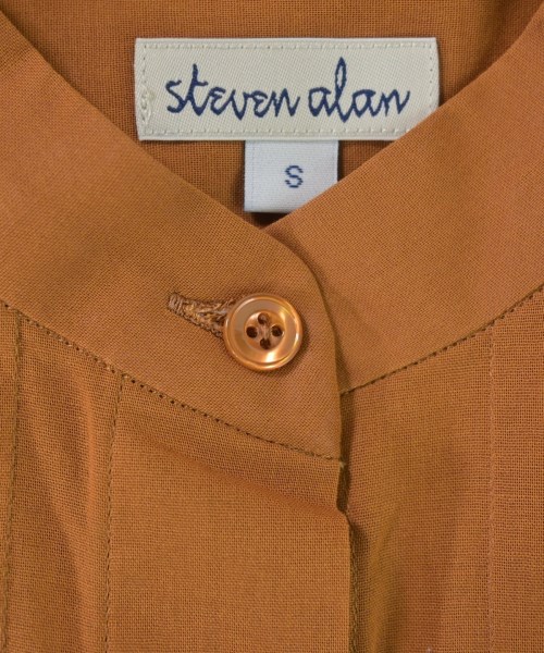 steven alan（スティーブンアラン）カジュアルシャツ 茶 サイズ:S レディース/2200622899077
