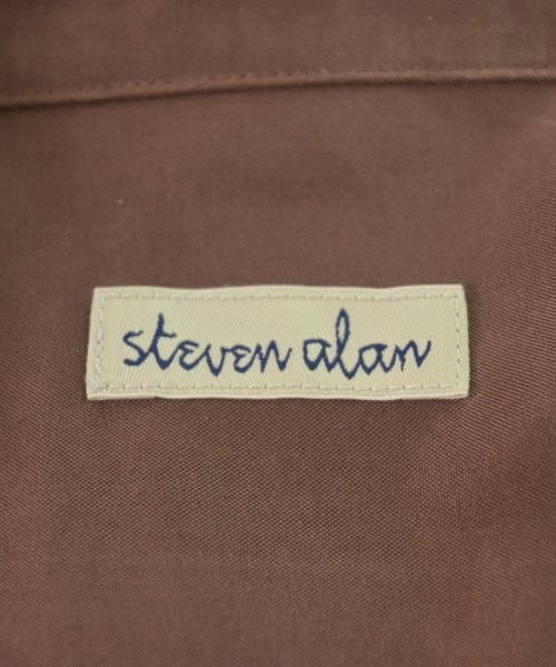 steven alan（スティーブンアラン）カジュアルシャツ 茶 サイズ:S メンズ/2200629407114