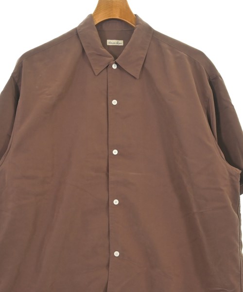 steven alan（スティーブンアラン）カジュアルシャツ 茶 サイズ:S メンズ/2200629407114