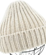 steven alan（スティーブンアラン）ニットキャップ・ビーニー ベージュ サイズ:- レディース/2200629297098