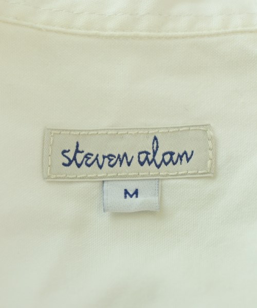 steven alan（スティーブンアラン）カジュアルシャツ 白 サイズ:M メンズ/2200626524081