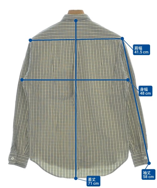 steven alan（スティーブンアラン）カジュアルシャツ 白 サイズ:S メンズ/2200634942068