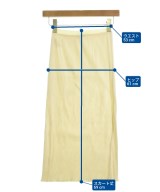 steven alan（スティーブンアラン）ロング・マキシ丈スカート 白 サイズ:F レディース/2200634942075