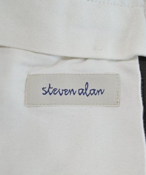 steven alan（スティーブンアラン）スラックス 茶 サイズ:S メンズ/2200642472076
