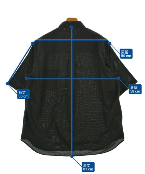 steven alan（スティーブンアラン）カジュアルシャツ 黒 サイズ:XL メンズ/2200642592026