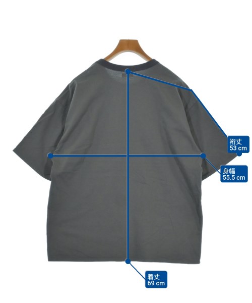 steven alan（スティーブンアラン）Tシャツ・カットソー グレー サイズ:M メンズ/2200639814247