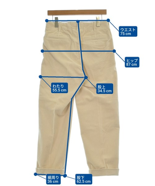 steven alan（スティーブンアラン）スラックス 白 サイズ:S メンズ/2200635368836