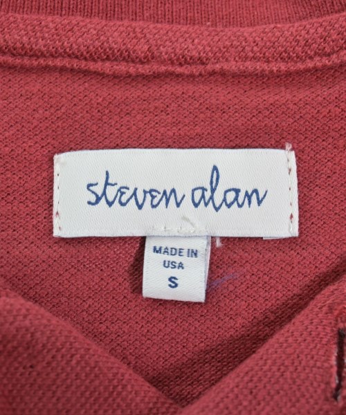 steven alan（スティーブンアラン）ポロシャツ 赤 サイズ:S メンズ/2200643982154