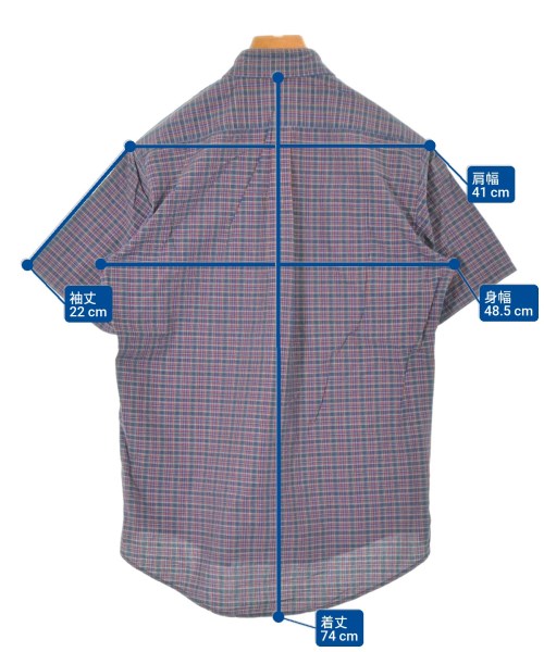 steven alan（スティーブンアラン）カジュアルシャツ 紺 サイズ:XS メンズ/2200643982161