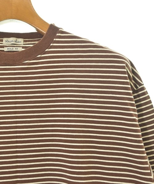 steven alan（スティーブンアラン）Tシャツ・カットソー 茶 サイズ:M メンズ/2200614798067