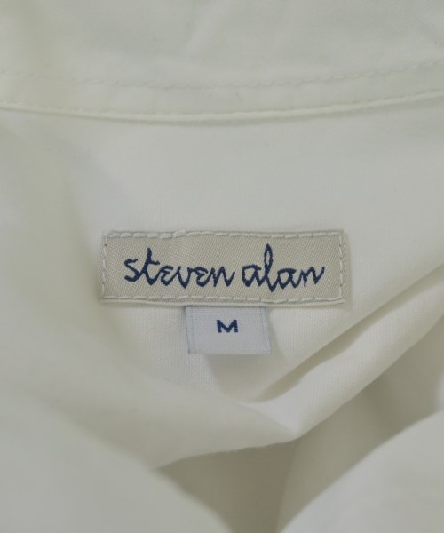 steven alan（スティーブンアラン）カジュアルシャツ 白 サイズ:M メンズ/2200594180067