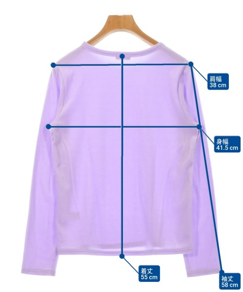 steven alan（スティーブンアラン）Tシャツ・カットソー 紫 サイズ:-(M位) レディース/2200614077032