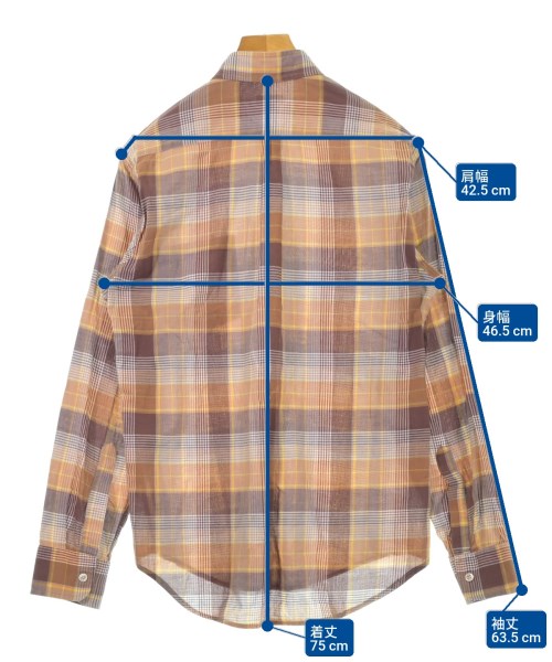 steven alan（スティーブンアラン）カジュアルシャツ ベージュ サイズ:S メンズ/2200623496022