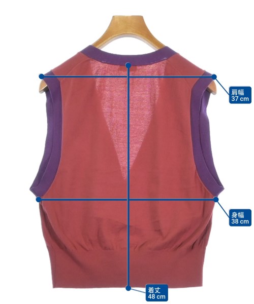 steven alan（スティーブンアラン）カーディガン 赤 サイズ:-(M位) レディース/2200611873019