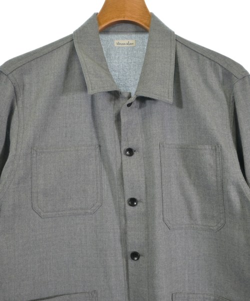 steven alan（スティーブンアラン）カジュアルシャツ グレー サイズ:L メンズ/2200626213046