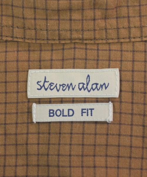 steven alan（スティーブンアラン）カジュアルシャツ 茶 サイズ:M メンズ/2200626213091