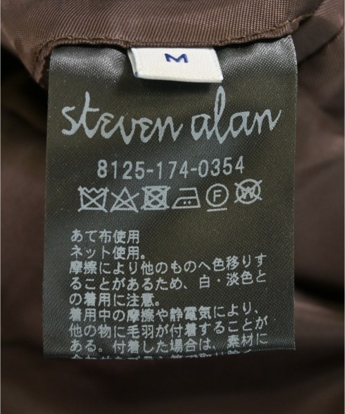 steven alan（スティーブンアラン）ステンカラーコート 茶 サイズ:M メンズ/2200626742010