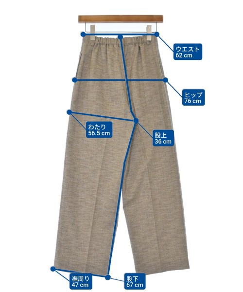 steven alan（スティーブンアラン）スラックス 茶 サイズ:S レディース/2200622888033