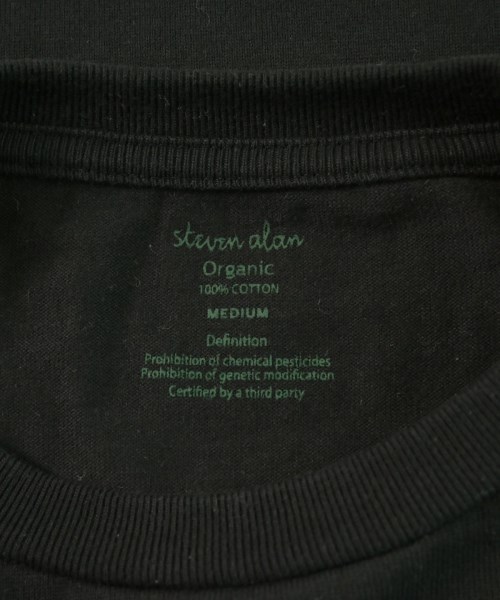 steven alan（スティーブンアラン）Tシャツ・カットソー 黒 サイズ:M メンズ/2200619117078