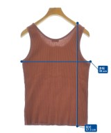 steven alan（スティーブンアラン）タンクトップ 茶 サイズ:-(M位) レディース/2200619812041