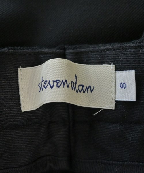 steven alan（スティーブンアラン）スラックス 黒 サイズ:S メンズ/2200632610044