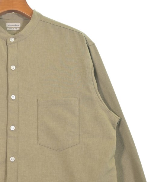 steven alan（スティーブンアラン）カジュアルシャツ ベージュ サイズ:M メンズ/2200632401031